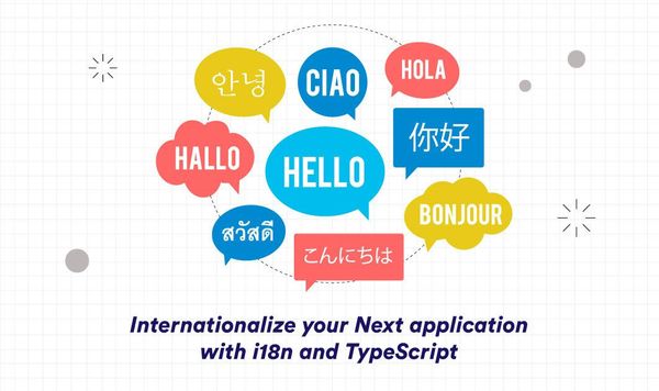 Internationalize your Next application with i18n and TypeScript